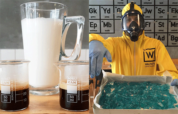 Picture: Saknar du Breaking Bad? Här är det coola labbet hos Walters Coffee