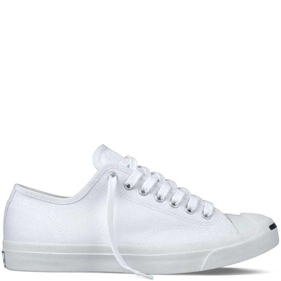 Philip: 4 klassiska vita sneakers i canvas