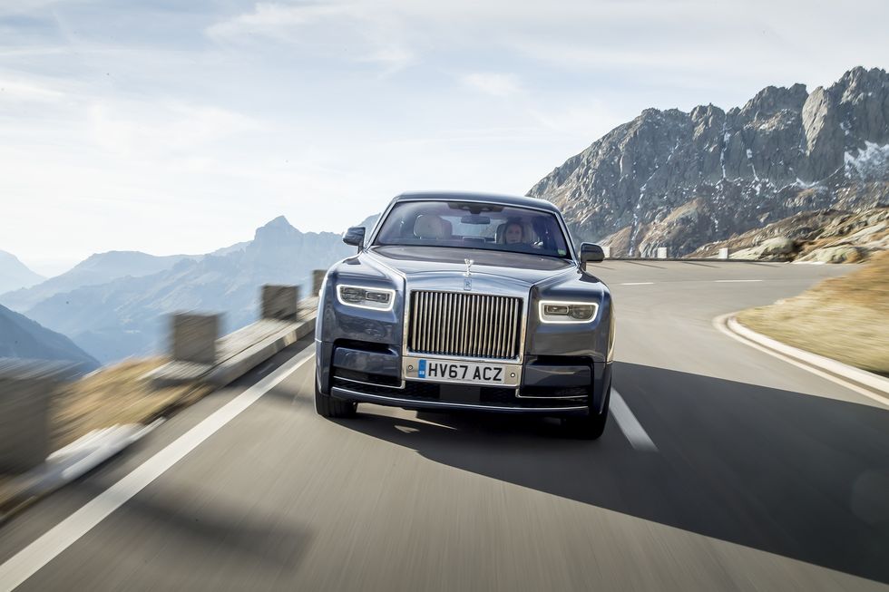 Kings motorskribent fick provköra nya Rolls-Royce Phantom