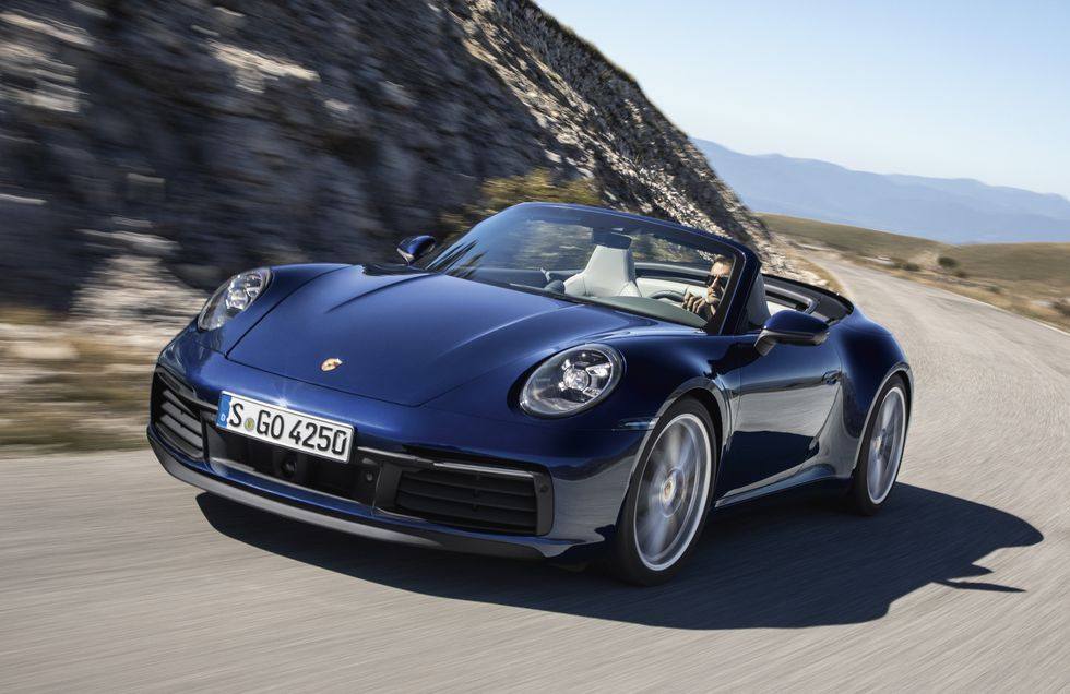 Här är nya Porsche 911 cabriolet – se första bilderna