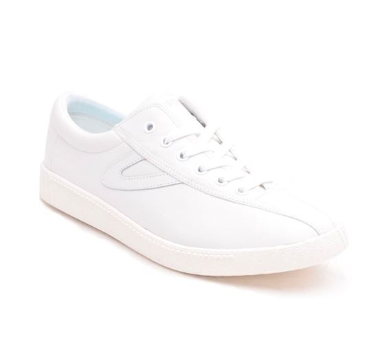 Philip: 4 klassiska vita sneakers i canvas