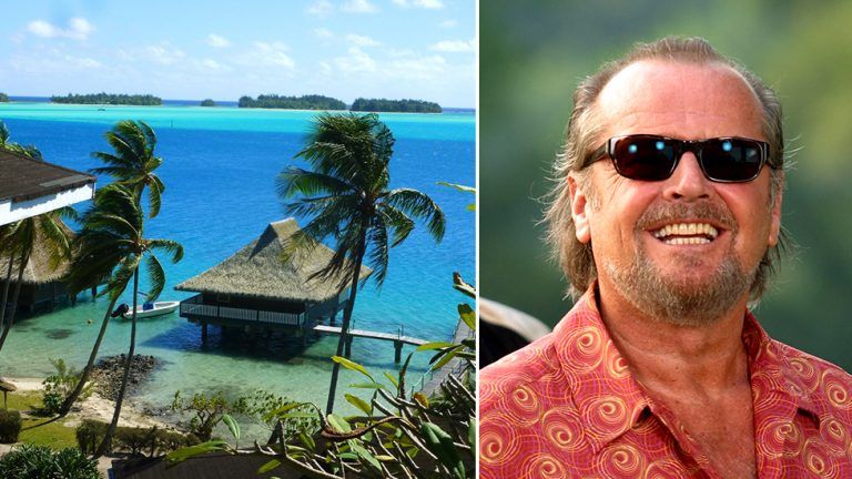 Picture: Nu kan du hyra Jack Nicholsons havsvilla – på Bora Bora