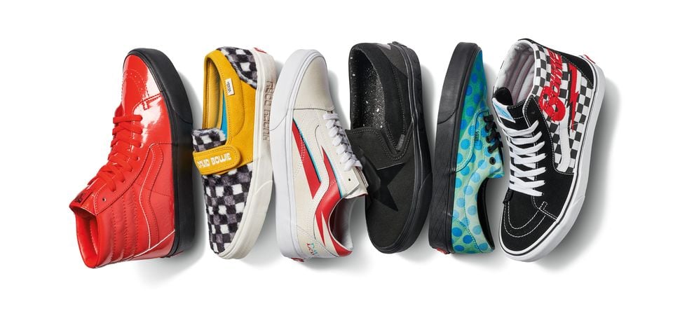 Vans hyllar David Bowie i ny streetwear-kollektion