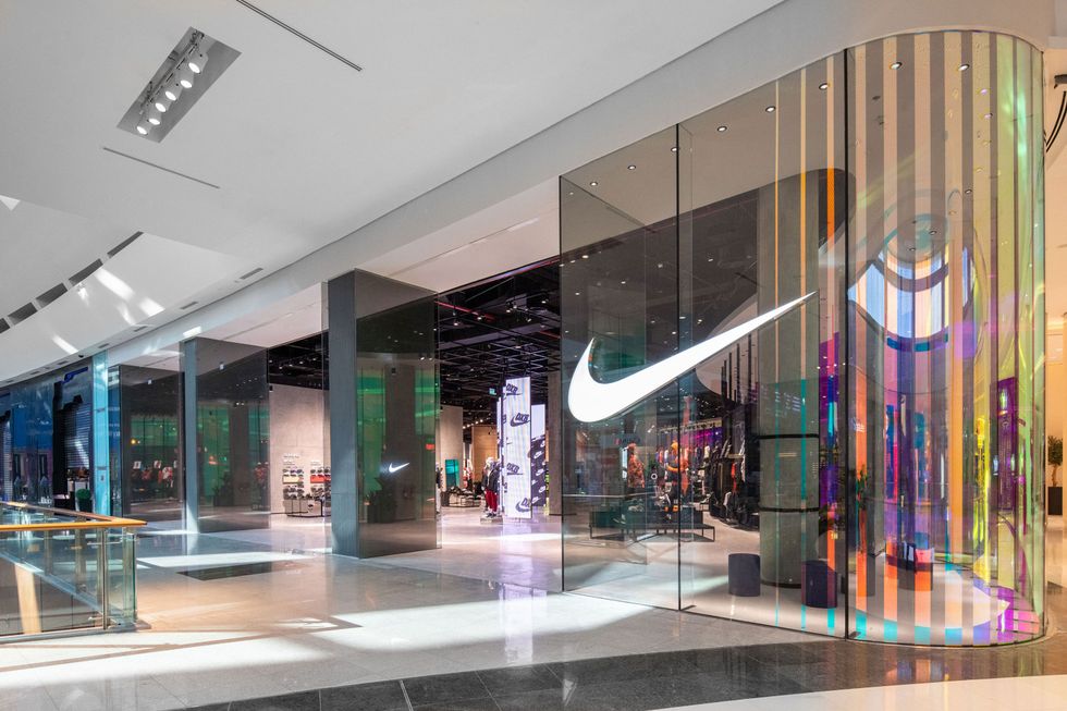 Nike öppnar ny monsterbutik i Dubai