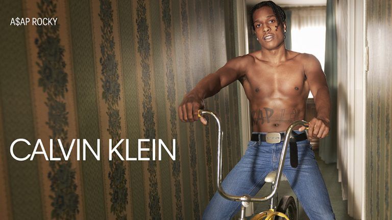 Picture: Asap Rocky frontar Calvin Kleins nya vårkampanj