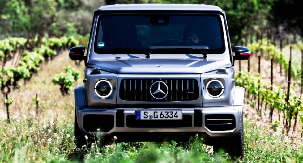 King testar Mercedes-AMG G 63