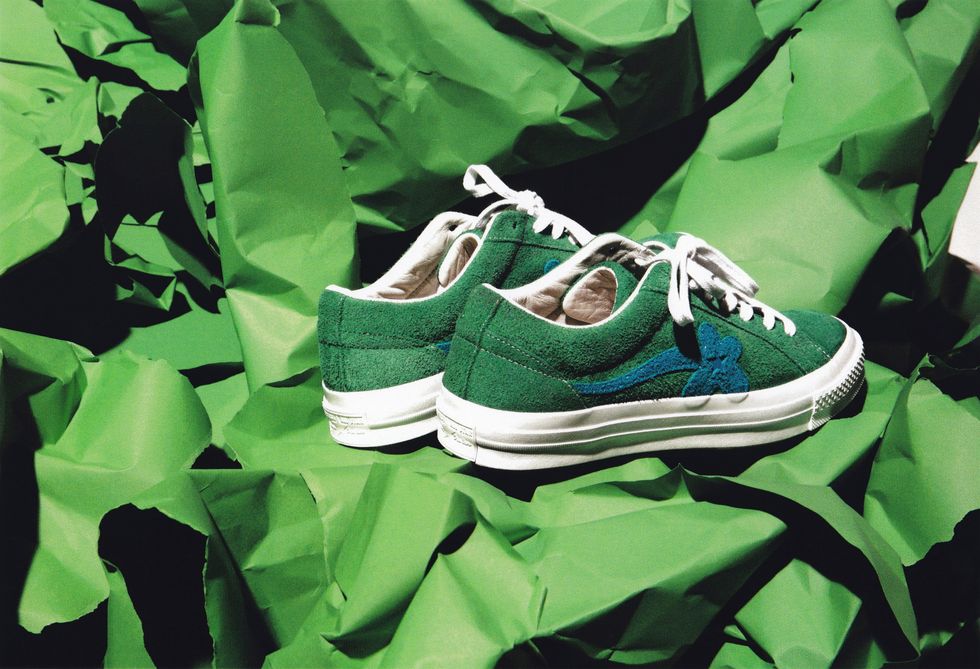 Kolla in Tylers nya GOLF le FLEUR-signatursneaker