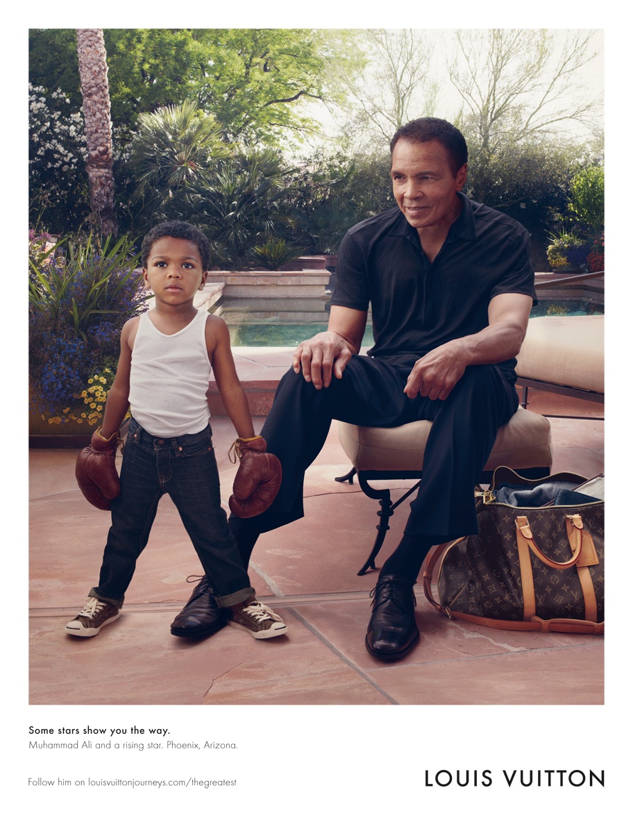 Muhammed Ali i Louis Vuitton-kampanj