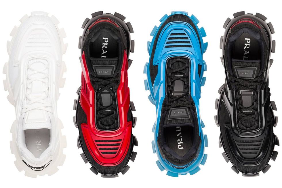 Pradas nya, svindyra sneakers är som plockade ur en Legolåda