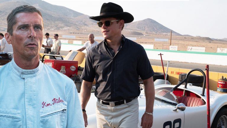 Picture: Christian Bale och Matt Damon i Ford v. Ferrari – se trailern till höstens fartfyllda film