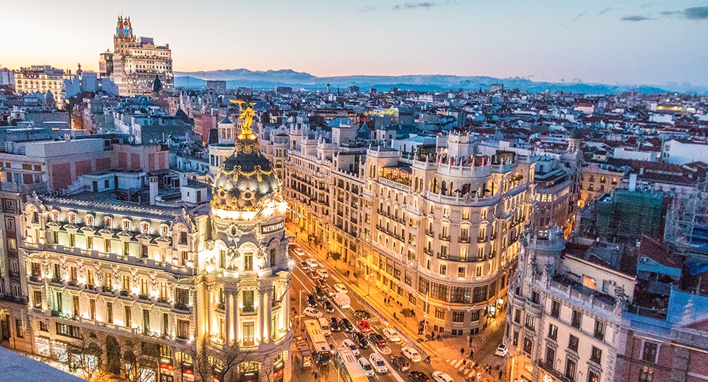 Madrids skyline