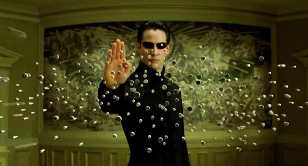 Matrix med Keanu Reeves