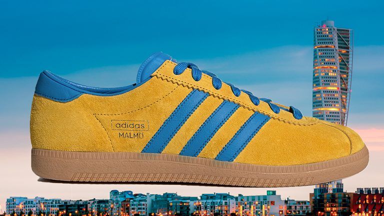 Picture: Adidas släpper Malmö-sneakers med svenska flaggans färger