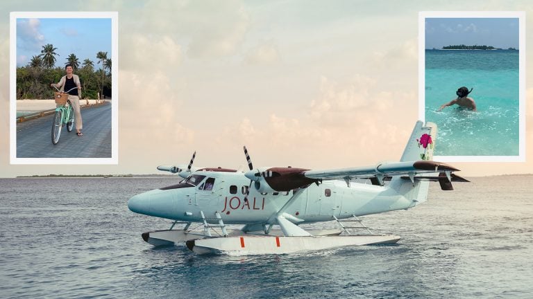 Picture: King testar den nya ultralyxiga hälsotrenden i Maldiverna