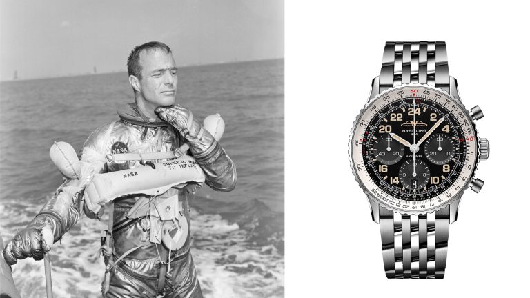 Picture: Ett stort steg för pilotklockan – King hyllar Breitlings Navitimer