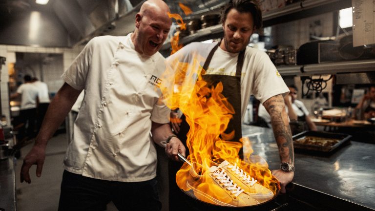 Picture: Från ko till sko: Johan Jureskog och Sandays levererar brakmiddag och lyxsneakers