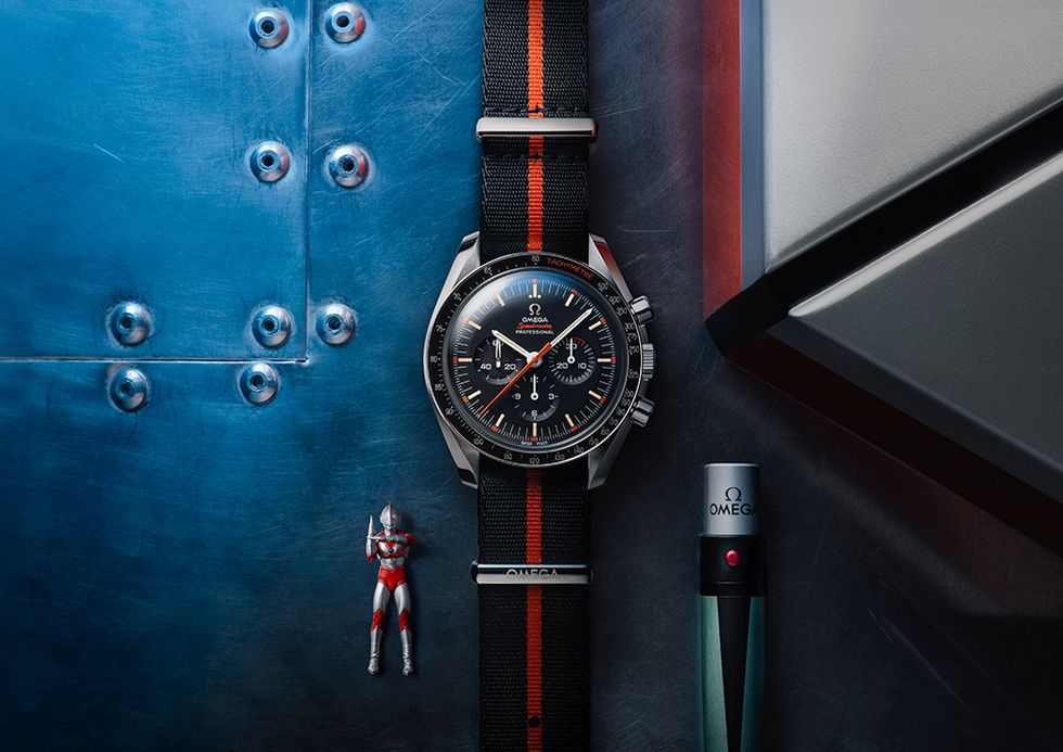 Omega lanserar ny #speedytuesday med inspiration från Ultraman