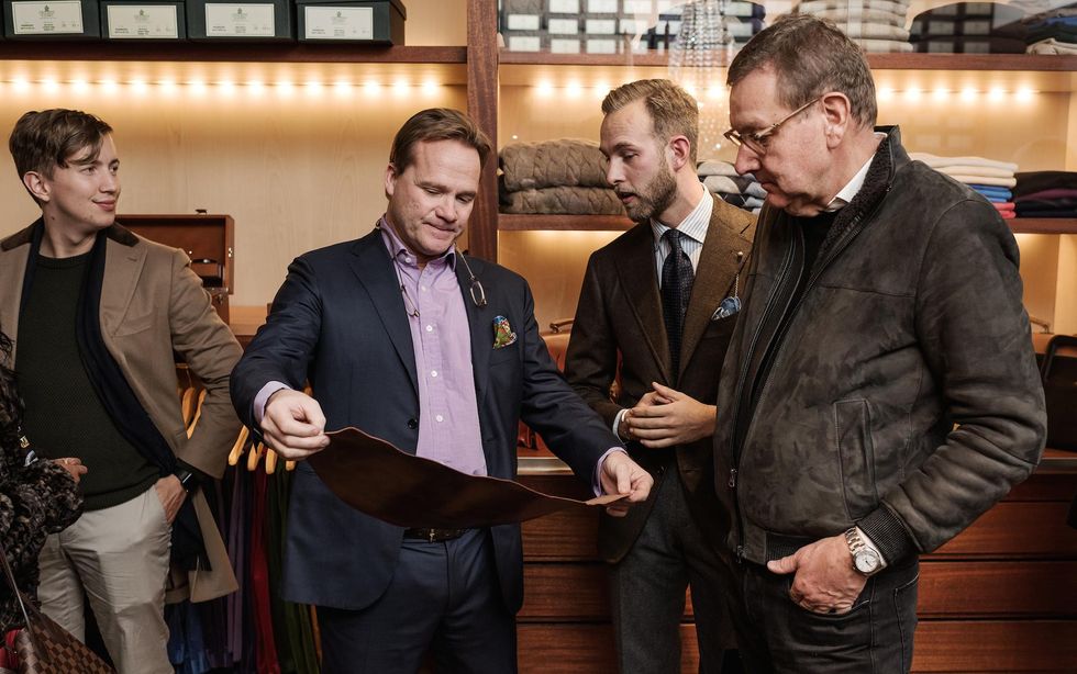 Vimmelbilderna från vårt Black Friday-event hos Crockett & Jones