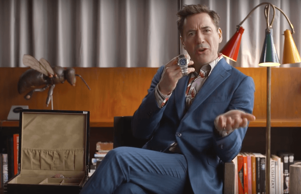 Veckans Videotips - Robert Downey Jr visar upp sin klocksamling