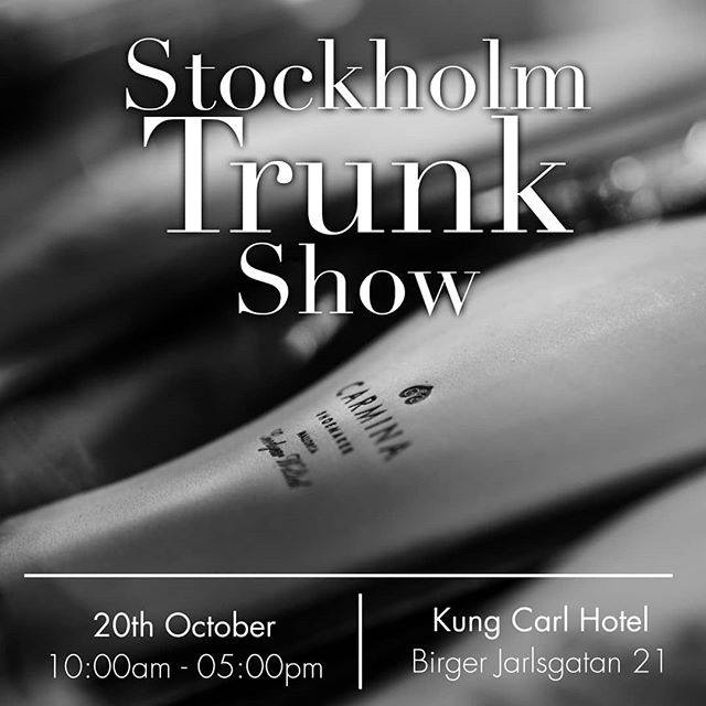 Spännande skovecka i Stockholm - Löf&Tung och Carmina trunk shows